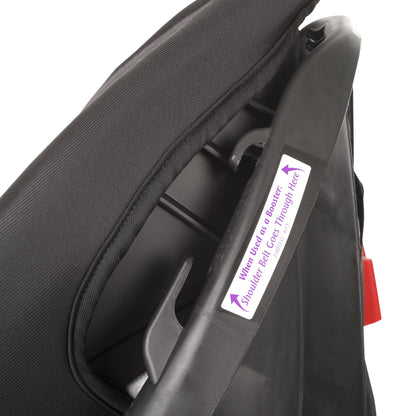 Chase plus 2-In-1 Booster Toddler Car Seat (Huron Black)