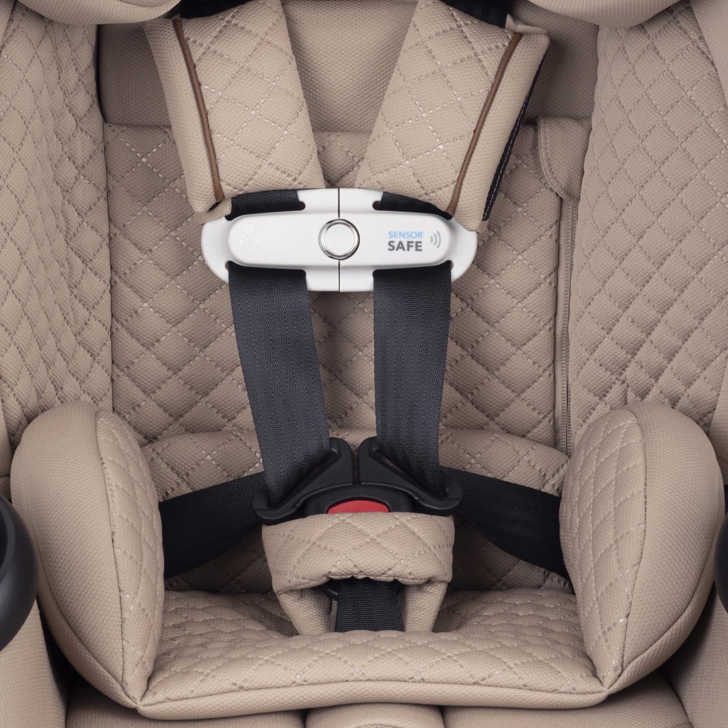 Revolve360 Extend All-In-One Rotational Car Seat with Green & Gentle Fabric (Travertine)