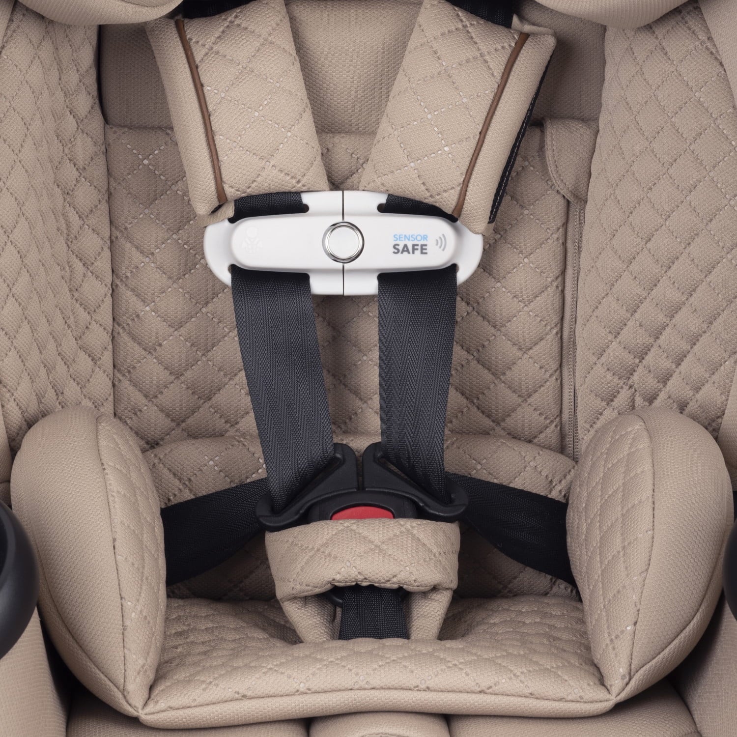 Revolve360 Extend All-In-One Rotational Car Seat with Green & Gentle Fabric (Travertine)