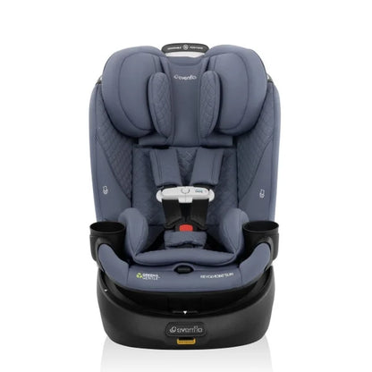 Gold Revolve360 Slim 2-In-1 Rotational Car Seat with Sensorsafe, Flint Gray