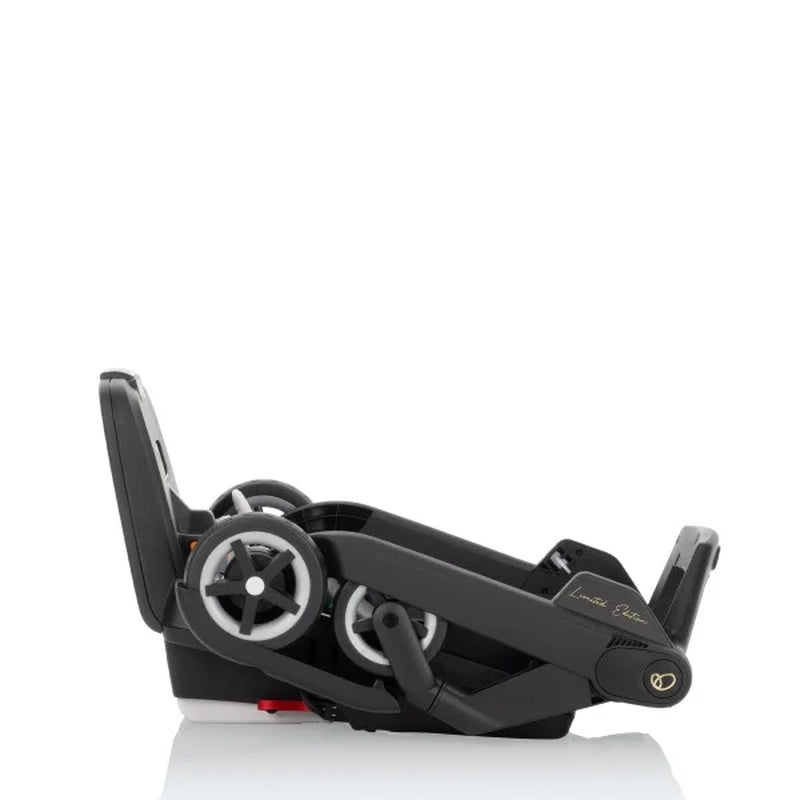 Shyft Dualride Infant Car Seat Stroller Combo with Green & Gentle Fabric (Champagne)