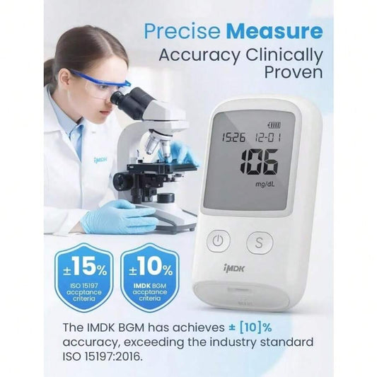 مجموعة اختبار السكري بجهاز قياس نسبة السكر في الدم 