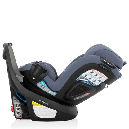 Gold Revolve360 Slim 2-In-1 Rotational Car Seat with Sensorsafe, Flint Gray