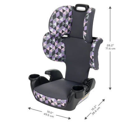 Gotime Sport Booster Car Seat (Viola Purple)