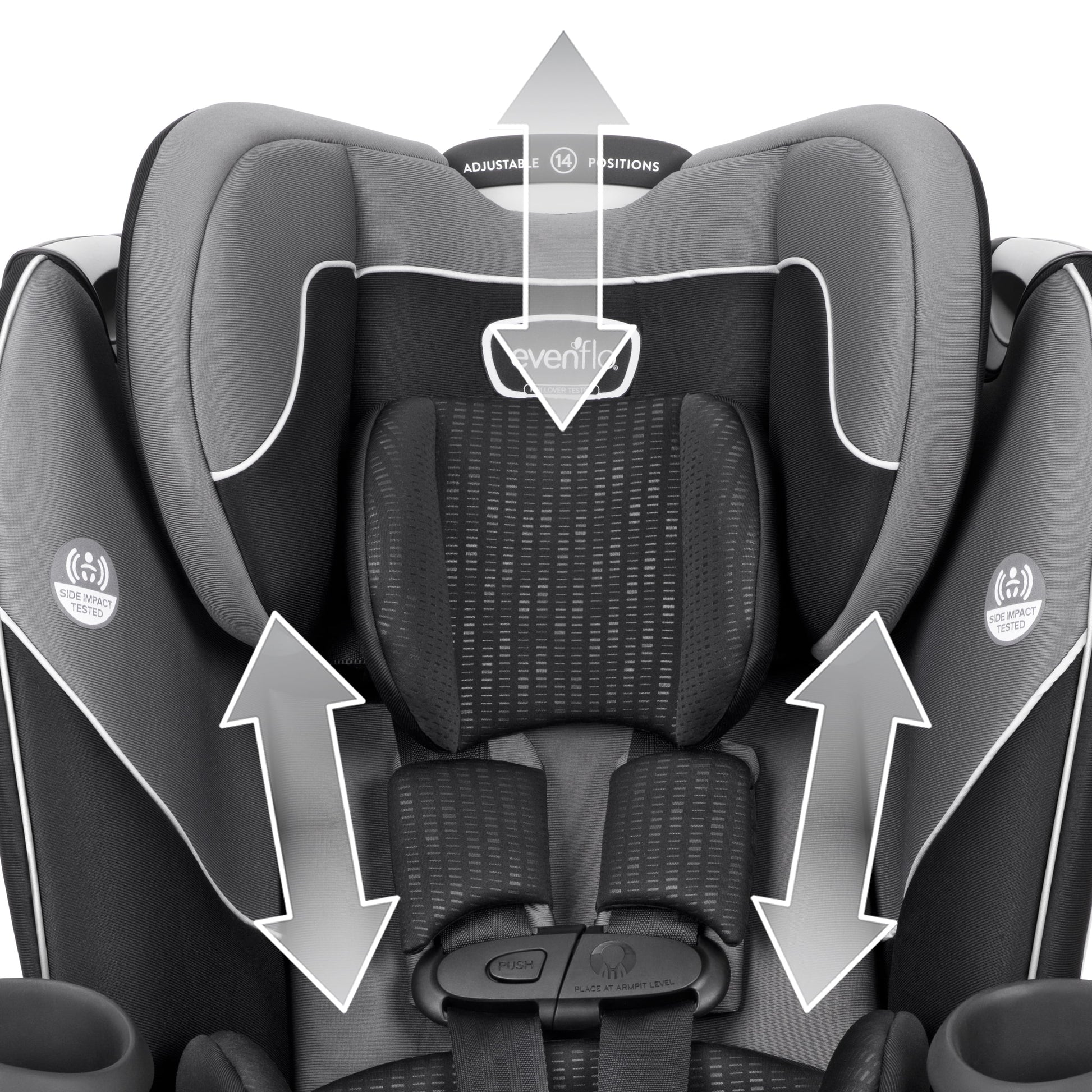Revolve360 Rotational All-In-One Car Seat (Amherst Gray)