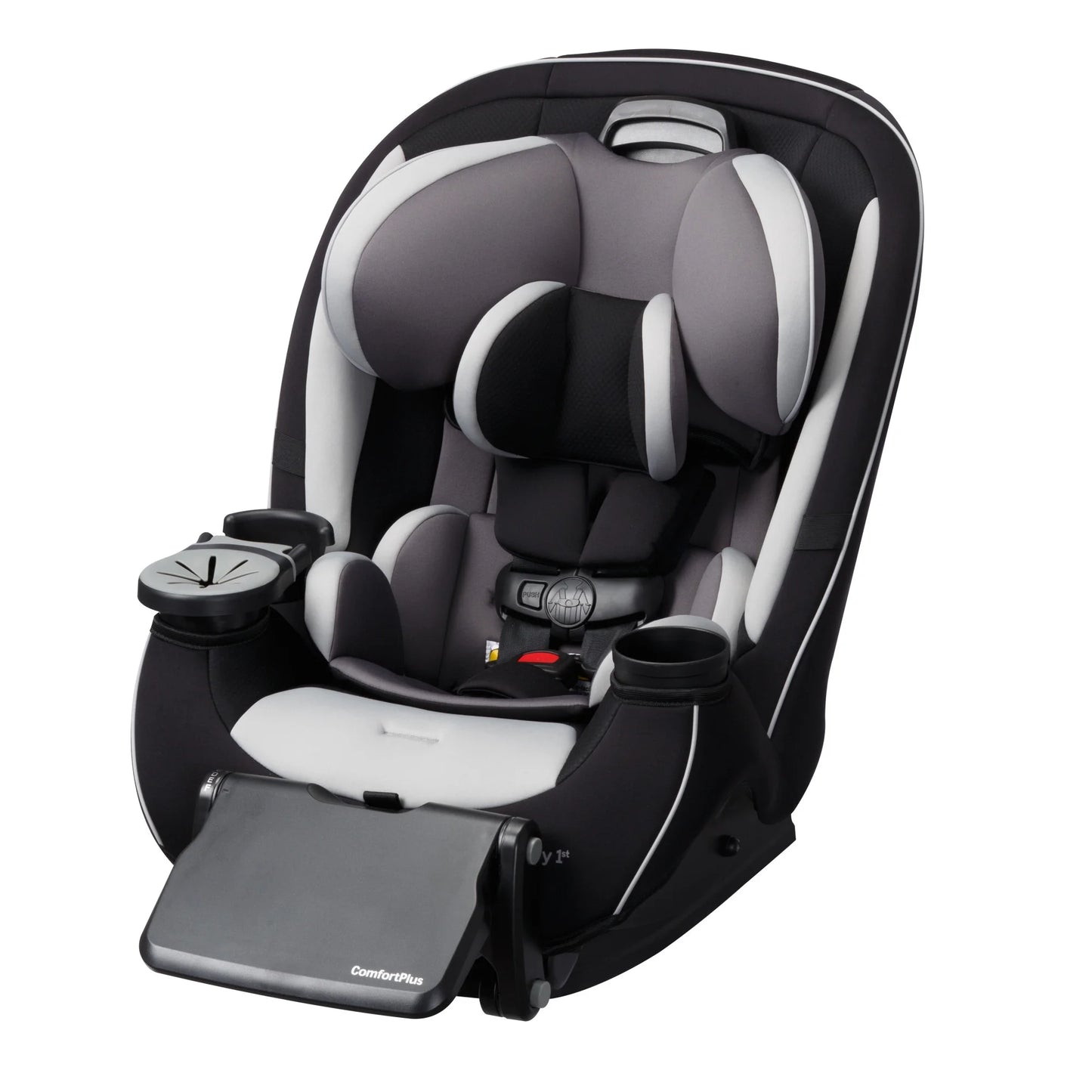 Grow and Go Extend N Ride LX All in One Convertible Infant & Toddler Car Seat, Black Pepper