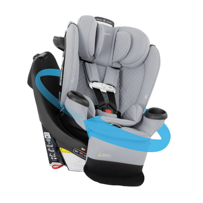 Gold Revolve360 Extend All-In-One Rotational Car Seat with Sensorsafe (Sapphire)