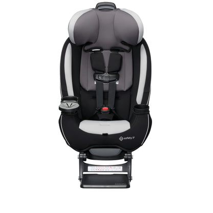 Grow and Go Extend N Ride LX All in One Convertible Infant & Toddler Car Seat, Black Pepper