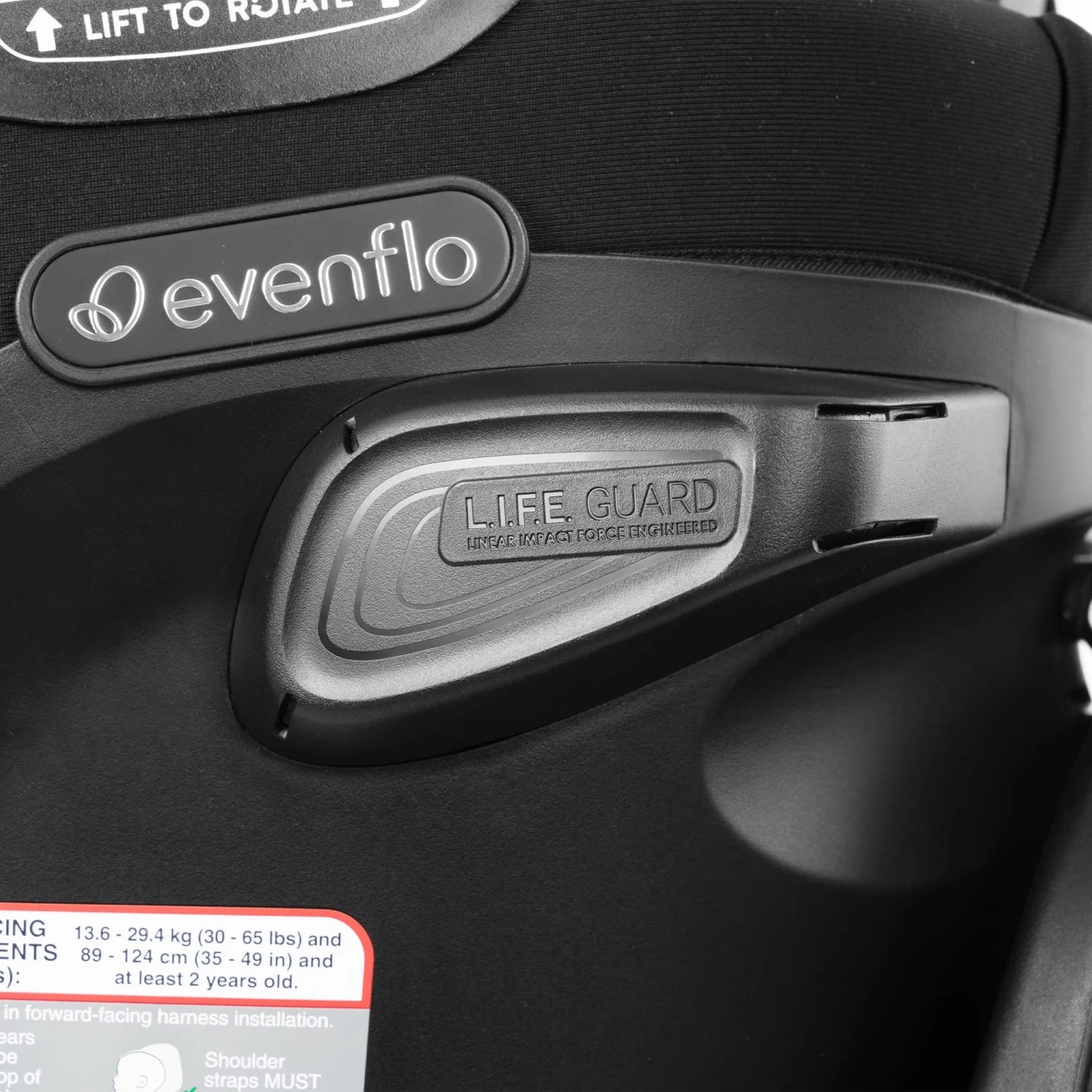 Gold Revolve360 Extend All-In-One Rotational Car Seat with Sensorsafe (Sapphire)