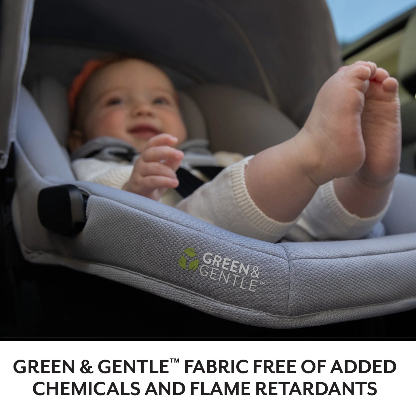 Litemax NXT Rear-Facing Lightweight Preemie and Infant Car Seat 3-30Lbs with Sensorysoothe. Easy Install with Base (Agate)