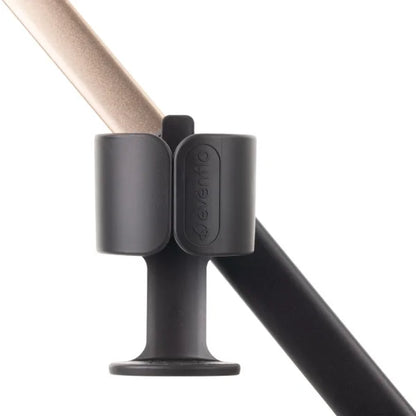 Shyft Dualride Infant Car Seat Stroller Combo with Green & Gentle Fabric (Champagne)