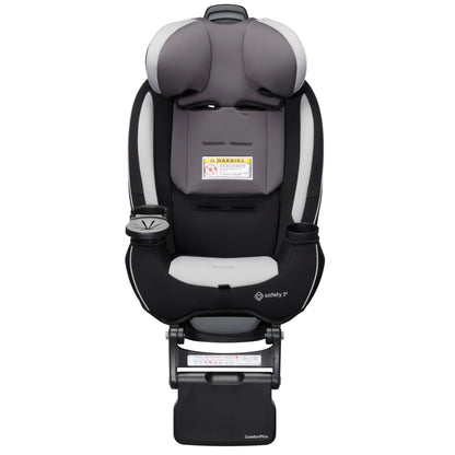 Grow and Go Extend N Ride LX All in One Convertible Infant & Toddler Car Seat, Black Pepper