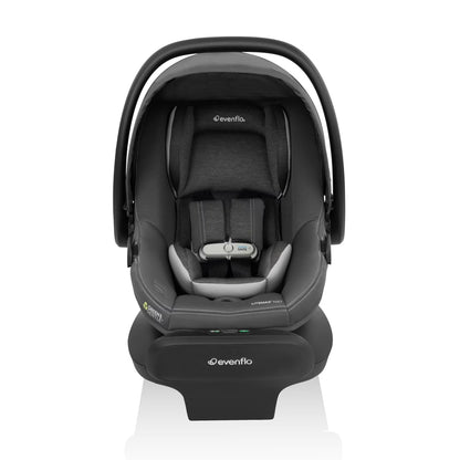 Litemax NXT Rear-Facing Lightweight Preemie and Infant Car Seat 3-30Lbs with Sensorysoothe. Easy Install with Base (Agate)