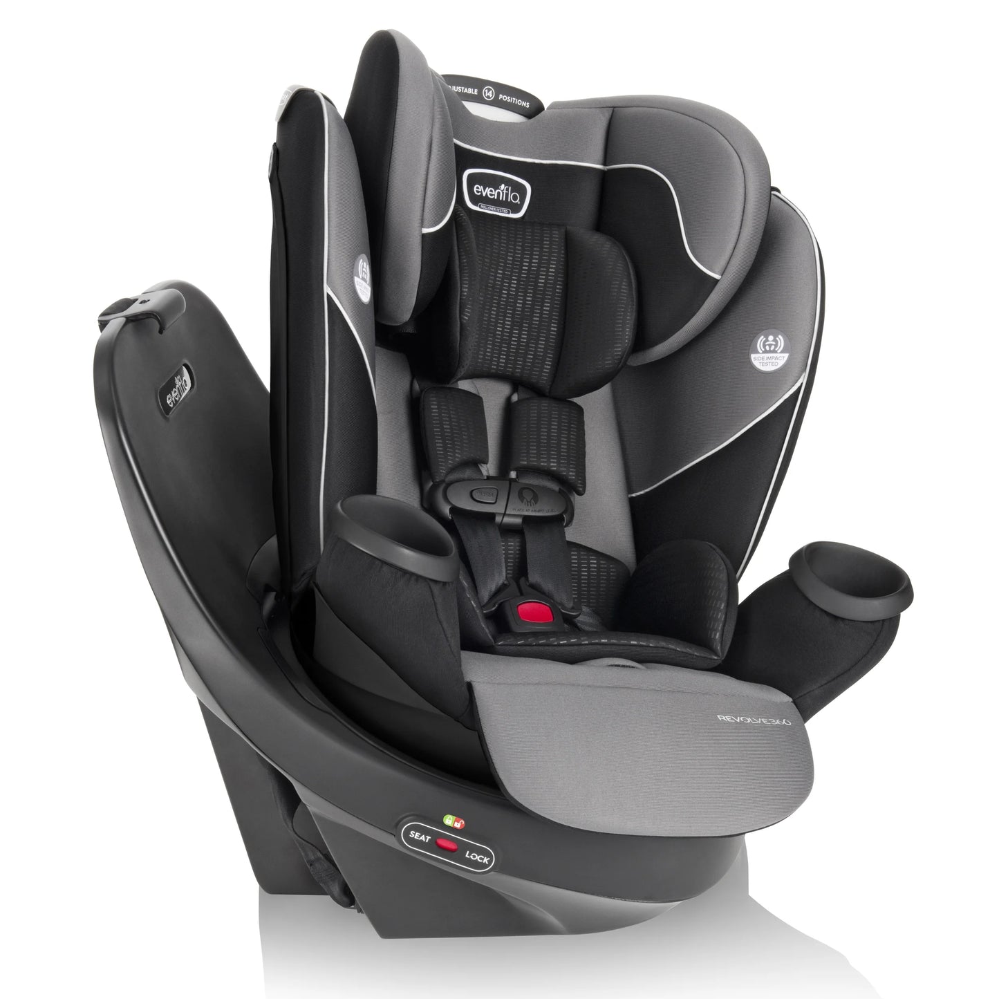 Revolve360 Rotational All-In-One Car Seat (Amherst Gray)