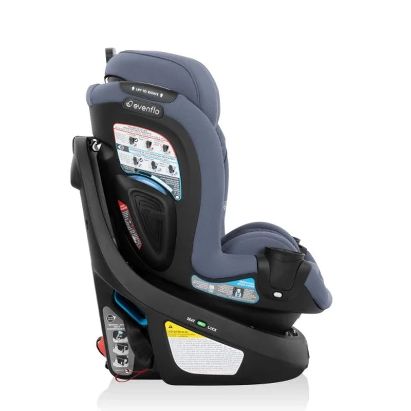 Gold Revolve360 Slim 2-In-1 Rotational Car Seat with Sensorsafe, Flint Gray