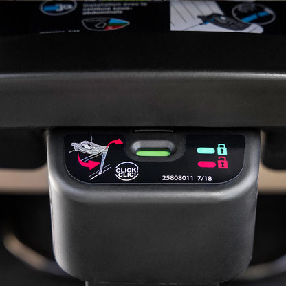 Litemax DLX Infant Car Seat with Freeflow Fabric and Safezone Load Leg Base (Olympus Black)