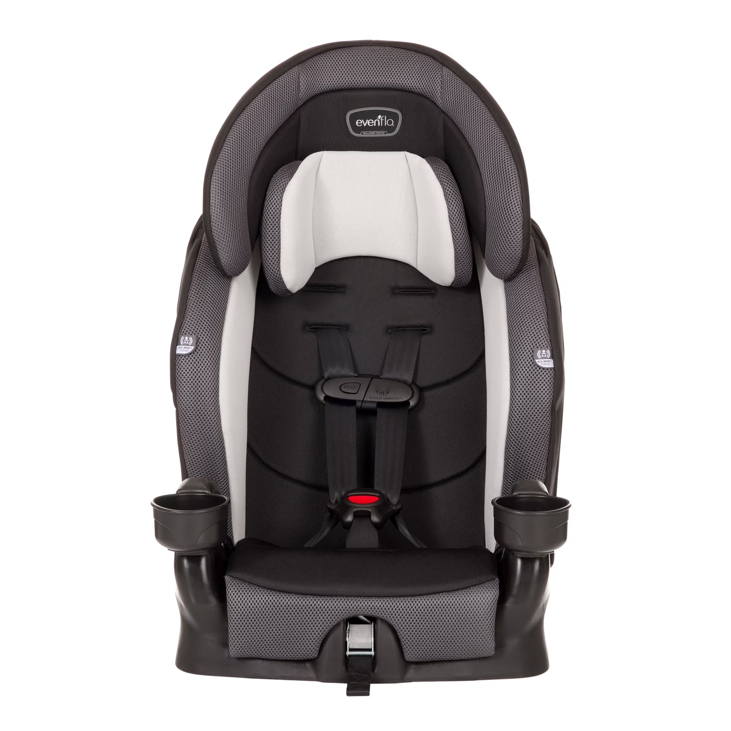 Chase plus 2-In-1 Booster Toddler Car Seat (Huron Black)