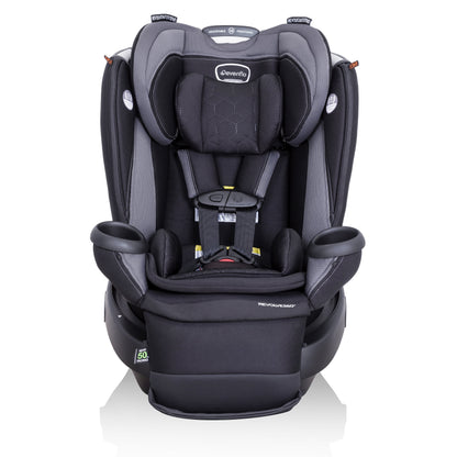 Revolve360 Extend All-In-One Rotational Car Seat with Quick Clean Cover (Revere Gray)