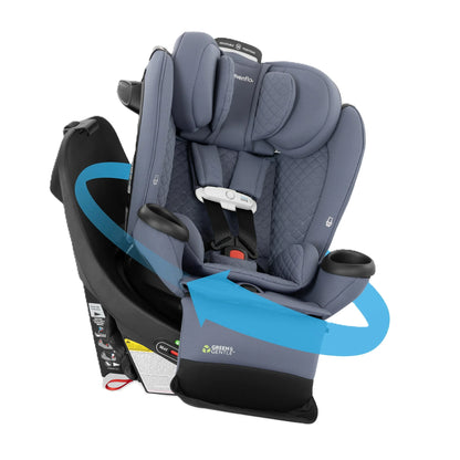 Gold Revolve360 Extend All-In-One Rotational Car Seat with Sensorsafe (Sapphire)