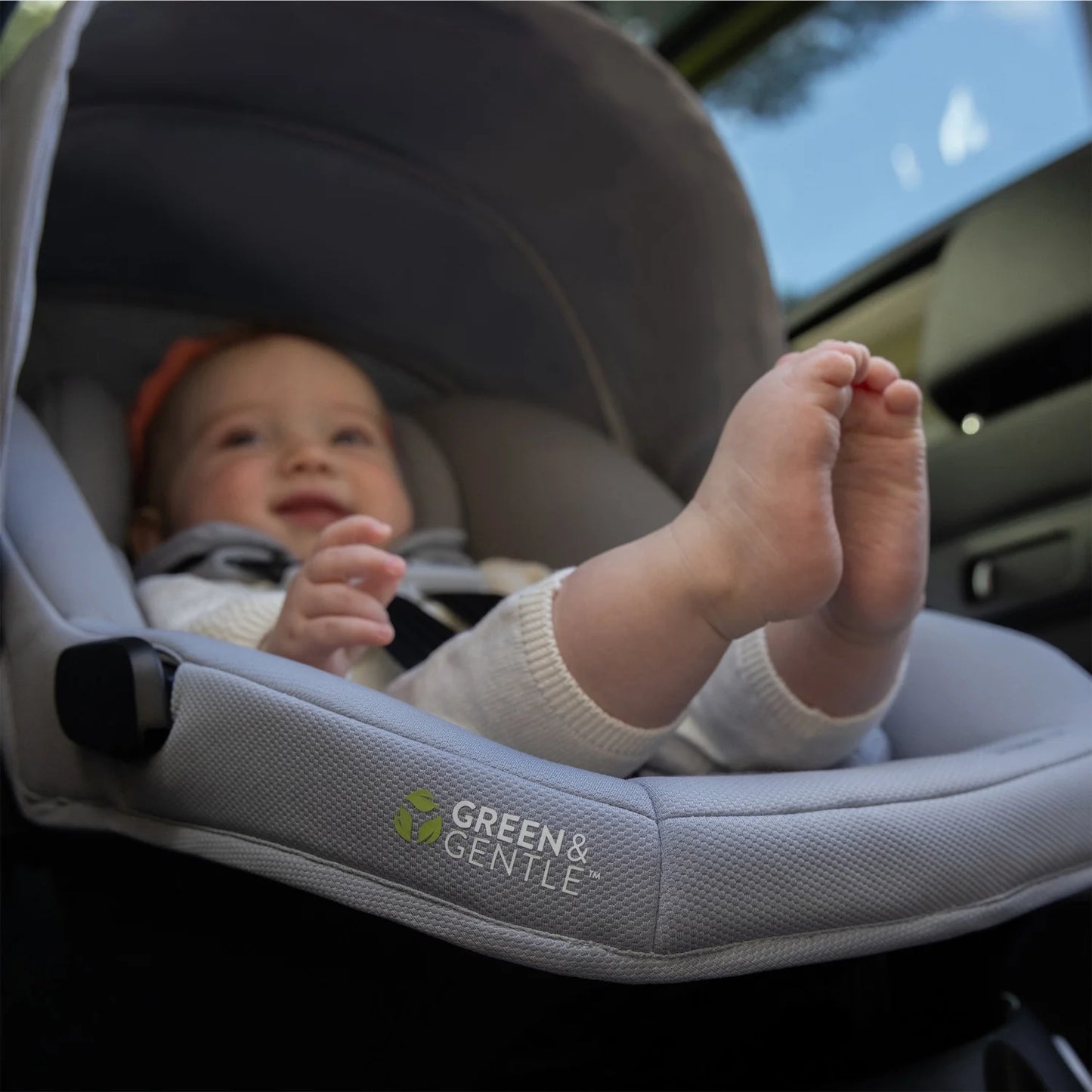 Revolve180 Litemax NXT Rotational Infant Car Seat with Sensorysoothe and with Accessory Load Leg (Quartz)